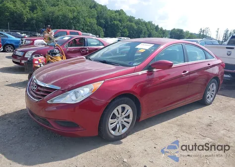2011 Hyundai Sonata Gls z USA, uszkodzony, nr VIN 5NPEB4AC6BH222290